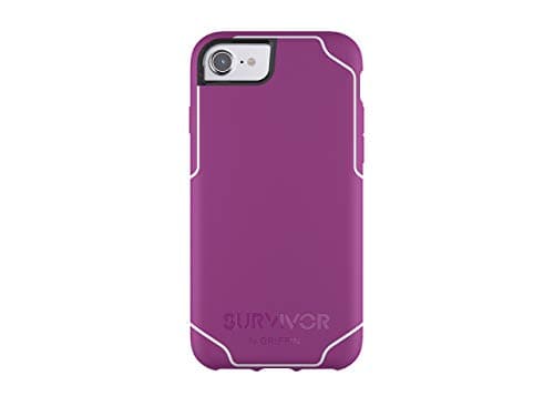 Image of Griffin Survivor Journey Case for iPhone 7 - Sangria/Apple White, GB42774