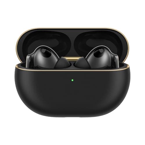 Image of HUAWEI FreeBuds Pro 4 Wireless Earbuds, Bluetooth Headphones with Lossless Sound Quality, Clear Calls, Intelligent Dynamic ANC, Silver String Design, 33 Hours Battery Life, iOS & Android, Black