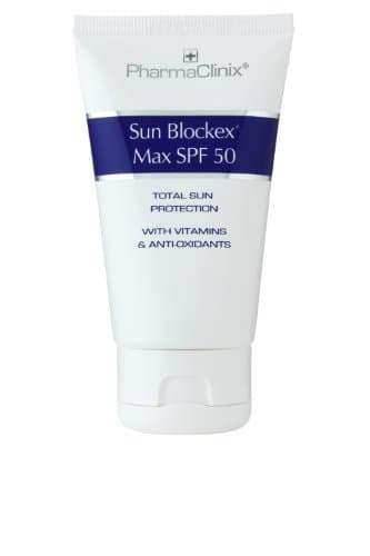 Image of PHARMACLINIX SUN BLOCKEX SUN PROTECTION CREAM WITH VITAMINS & ANTIOXIDANTS 50 ml by PharmaClinix