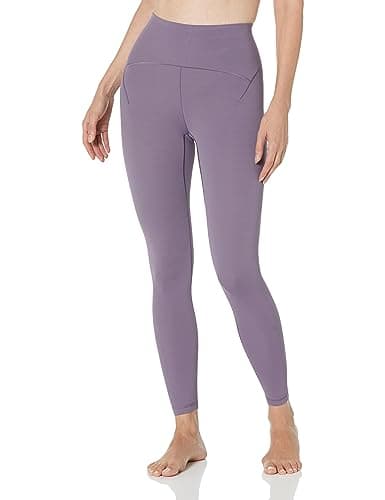 Image of adidas Women's Yoga Studio Luxe 7/8 Tights, Shadow Violet, Large