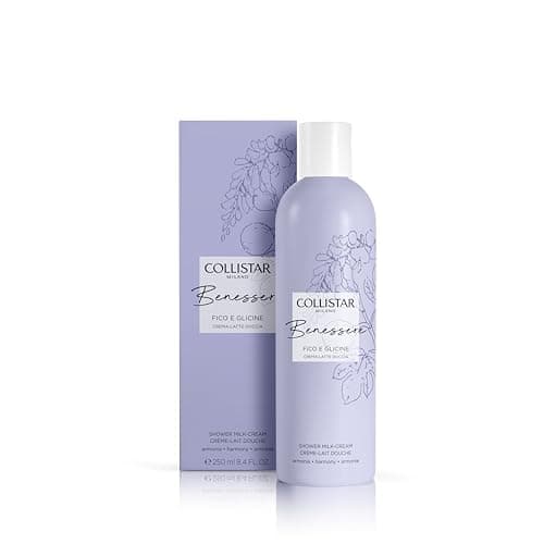 Image of Collistar Shower Cream Benessere Fig and Wisteria, Moisturising and Nourishing, Scented Body Cleanser, 250 ml