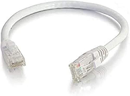 Image of C2G Cat6 Booted Unshielded (UTP) Network Patch Cable - Patch cable - RJ-45 (M) to RJ-45 (M) - 10 m - UTP - CAT 6 - molded, snagless, stranded - white