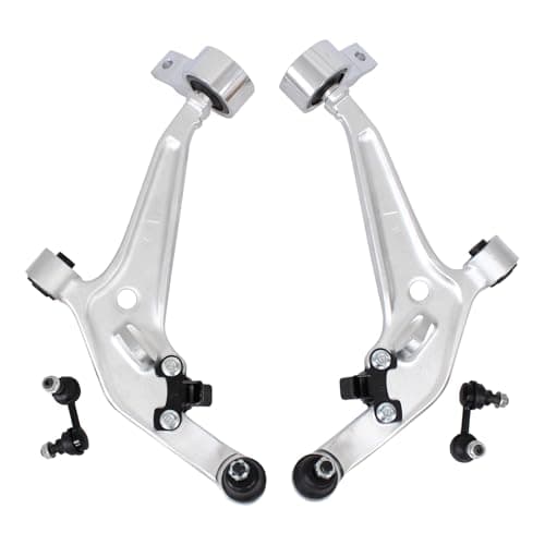 Image of HouYeen Front Lower Right Left Wishbone Suspension Control Arms and Stabiliser Anti Roll Bar Drop Links for Ni-ssan XTrail mk1 T30 2.0 2.2 2.5 DCI 2001-2013
