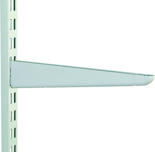 Image of 270mm White Watson Twin Slot Shelving Bracket