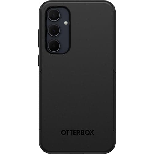 Image of OtterBox Samsung Galaxy A35 Commuter Series Lite Case - Black, Slim & Tough, Pocket-Friendly, with Open Access to Ports and Speakers (no Port Covers),