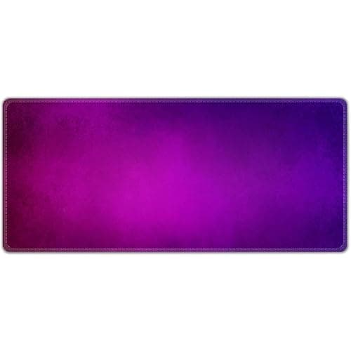 Image of Silent Monsters Mouse Mat Size XX Large 35 x 16 inches / 90 x 40 cm, purple, Stitched Edges, washable & rollable Mouse Pad, Gaming Home Office Mousemat, Mousepad non-slip & quiet, Desk Mat XXL