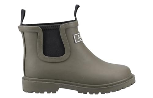 Image of Cotswold Barton Wellington Unisex Kids Khaki Size 13