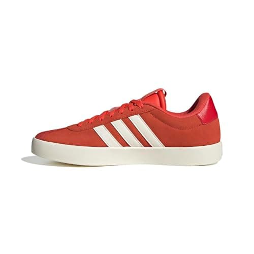 Image of adidas Men's Vl Court 3.0 Sneaker, Bright Red/White/Better Scarlet, 9.5 UK