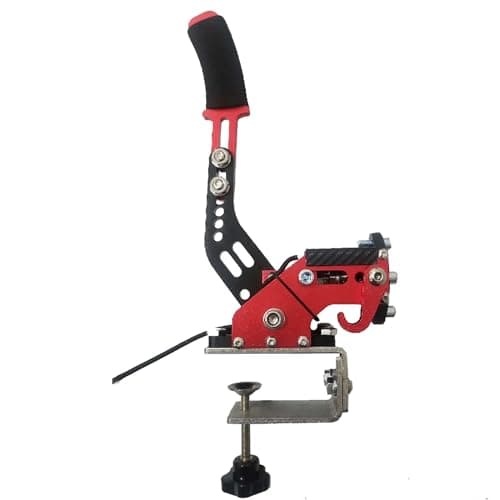 Image of Height Adjustable Drift Rally Handbrake for SIM Racing Games - Compatible with T300 RS Racing Setup