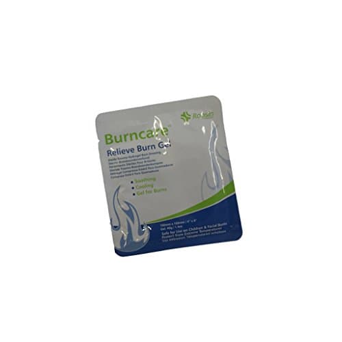 Image of BURNCARE Emergency First AID Burn Care Scald Soothing STERILE HYDROGEL DRESSINGS 10CM X 10CM (100MM X 100MM)