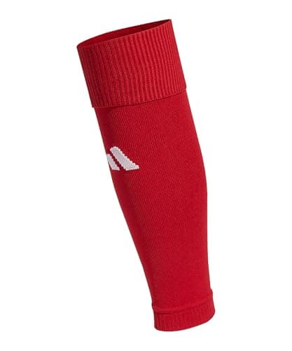 Image of adidas Unisex Milano Sleeve Socks, team power red 2/white, M
