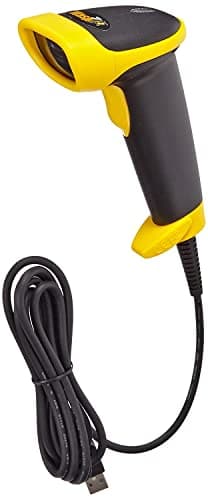 Image of WASP TECHNOLOGIES 633809002717 WASP WLR8950 SBR EXTENDED RANGE LASER AIMING BARCODE SCANNER W/USB - (> HOLSTER)