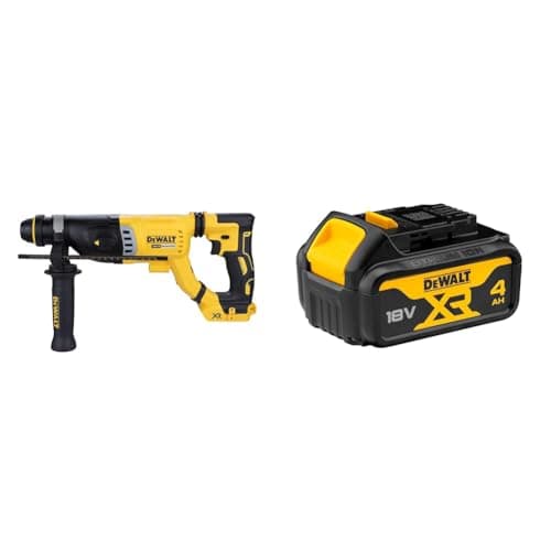 Image of DEWALT DCH263N-XJ 18V XR Brushless 28mm SDS-Plus Hammer Drill - Bare Unit + DEWALT Battery
