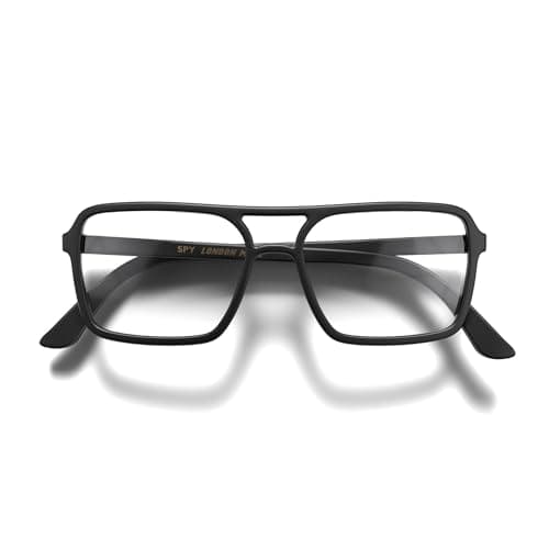 Image of LONDON MOLE® Spy reading glasses | Cool square shaped pilot style readers | Men’s Women’s Unisex | Spring hinges
