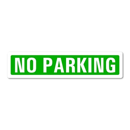 Image of Personalised ANY TEXT Street Sign on METAL Plaque Outdoors or Indoors Use. Door Wall Hanging Vintage Gift Idea (Large (340mm x 76mm), White Text on Green)