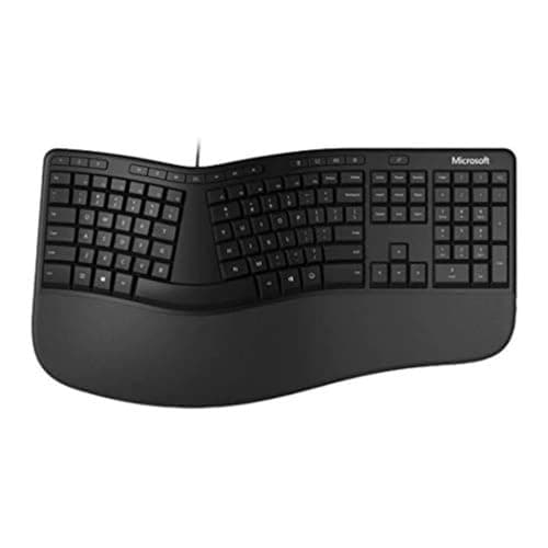 Image of Microsoft LXM-00004 Wired Ergonomic Keyboard, Black