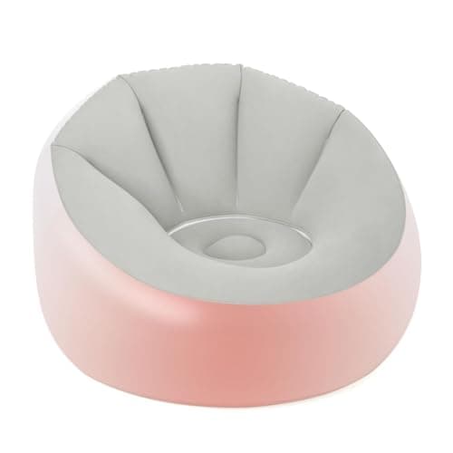 Image of Bestway Inflatable Chair, Outdoor Armchair with LED Lights, Grey