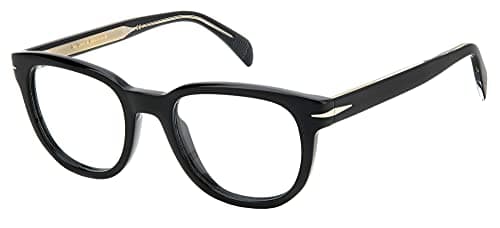Image of David Beckham Db 7097 807/20 BLACK Eyewear Men's Acetate, Standard, 50