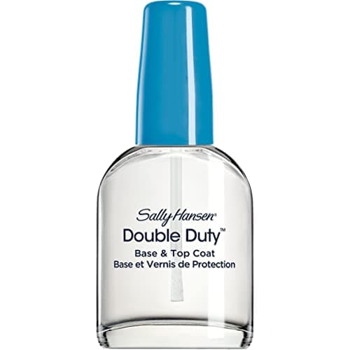 Image of Sally Hansen Double Duty Strengthening Base and Top Coat, 13.3ml