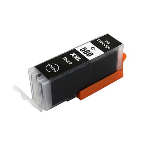 Image of Go Inks® 1 Black Ink Cartridge to replace PGI-580Bk Compatible/non-OEM for PIXMA Printers, XL/XXL, Packaging may vary