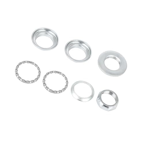 Image of Motoforti Steel Bicycle Headset Threaded Mountain Headset Sealed Bearings Set Long-lasting