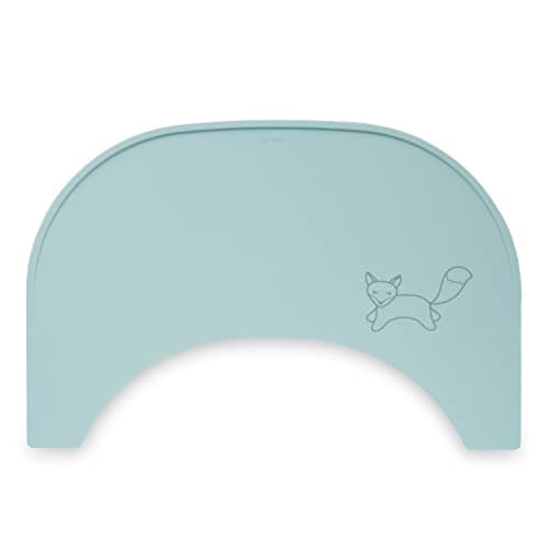 Image of hauck Placemat for Alpha Click Tray, Fox Mint - Highchair Tray Mat for Alpha+ Wooden Highchair, Dishwasher Safe, Anti-Slip, Easy to Clean, Food Grade Silicone