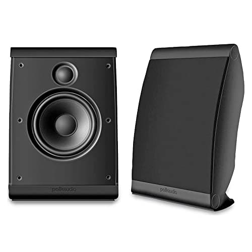 Image of Polk Audio OWM3 On-Wall Speaker (Pair, Black)