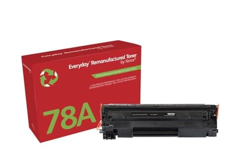 Image of Xerox CE278A HP 78A Black Toner Cartridge Equivalent, for use in HP LJ Pro P1566, P1606