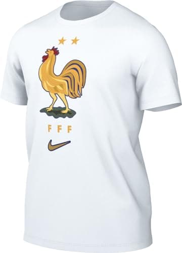 Image of Nike Men's FFF Crest T-Shirt, White, M
