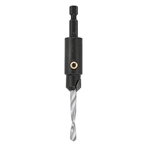 Image of Trend Snappy 12.7mm TCT Countersink with 5mm HSS Drill, Adjustable Length, Quick Release System, SNAP/CS/5MMTC
