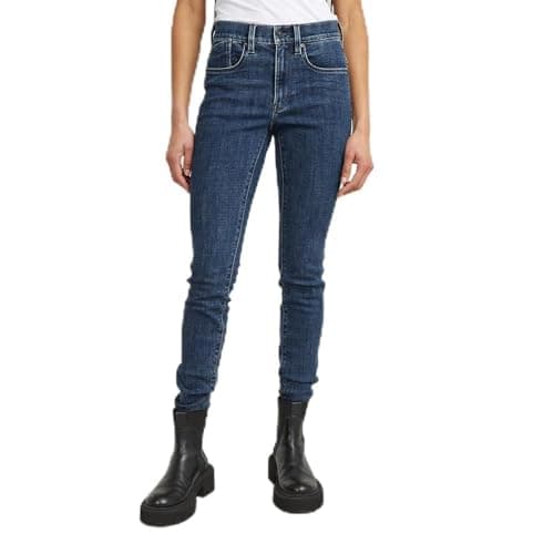Image of G-Star Women's Lhana Skinny Jeans, Blue (worn in indigo hardware D19079-C051-G855), 33W / 32L