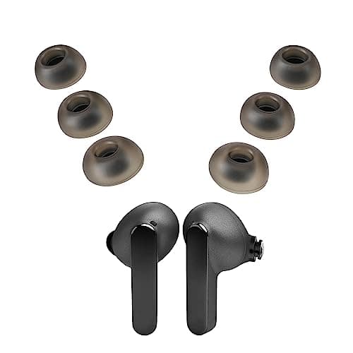 Image of kwmobile 6x Replacement Ear Tips Compatible with JBL Live Pro 2 TWS - Set of Silicone Eartips for Earbuds Headphones