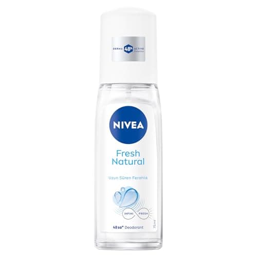 Image of Nivea Fresh Natural Deodorant Spray Pack of 6 x 75 ml