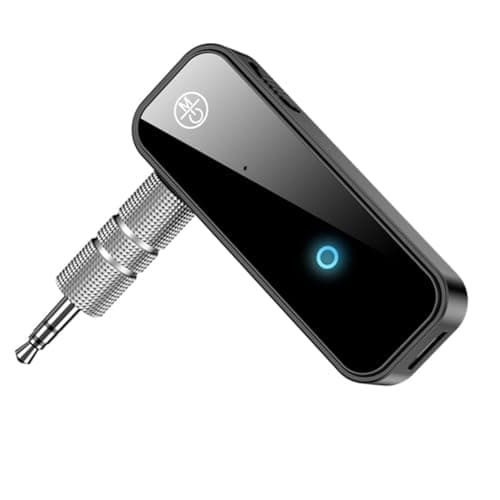 Image of NAERSI Bluetooth 5.0 2-in-1 Transmitter Receiver With 3.5mm Audio Adapter for Car, Home, PC, Audio Music, Headphones and Speakers