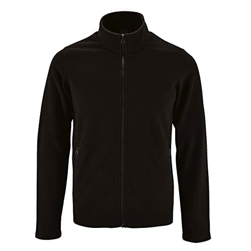 Image of SOLS Norman Full Zip Fleece Colour Black Size XL