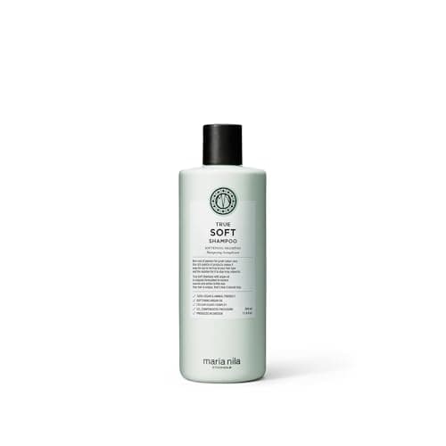 Image of Maria Nila True Soft, Moisturizing Shampoo For Dry Brittle Hair, Argan Oil Remoisturises & Reduces Frizz, 100% Vegan & Sulfate/Paraben free, 350 ml