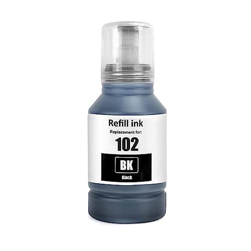 Image of Go Inks 1 Black 70ml Ink Bottle to replace Epson 102 Compatible/non-OEM for EcoTank Printers