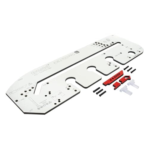 Image of Trend Professional Multi-Material Kitchen Worktop Jig for Mason Mitre Joints, Up to 700mm Countertops, Front Edge Alignment, KWJ700/PRO