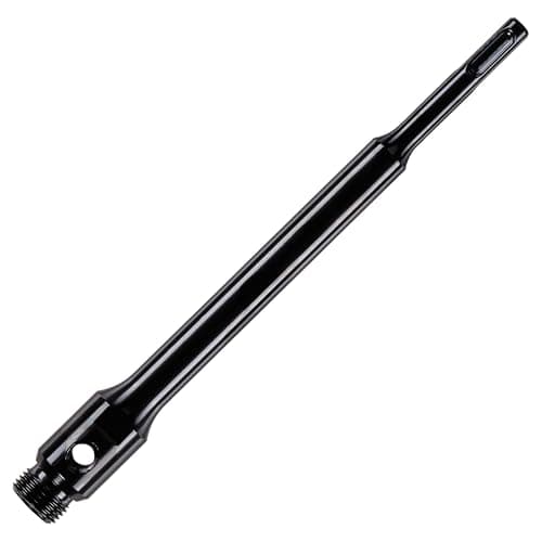Image of SDS Diamond Core Drill Bit Adapter x 240mm Long Overall Length. Extra Long Shank/Shaft Diamond Core Drill Accessories