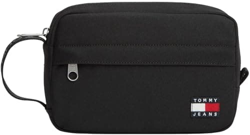 Image of Tommy Jeans Men's TJM Ess Daily Washbag AM0AM14212, Black (Black), One Size