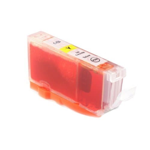 Image of CLI526 (CLI-526) Yellow Compatible Ink Cartridge (with chip) for Canon PIXMA iP4850 MG5150 MG5250 MG6150 MG8150 MX885 IX6250 Printers