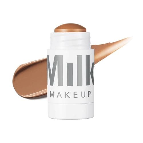 Image of Milk Makeup Matte Bronzer, Dazed (Light Bronze) - 0.19 oz - Cream Bronzer Stick - Buildable, Blendable Colour - Matte Finish - 1,000+ Swipes Per Stick - Vegan, Cruelty Free