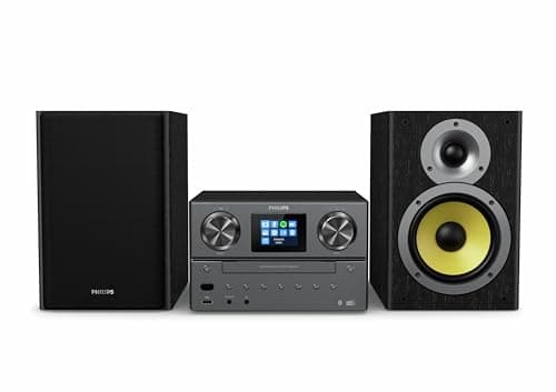 Image of Philips M8905/10 Stereo with Bluetooth and Internet Radio DAB+/FM, Micro system (USB, Spotify Connect, CD, MP3-CD, 100 W, Bass reflex speakers, Digital Sound Control) - Model