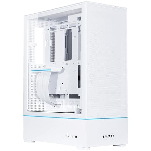 Image of Lian Li SUP 01 Mid-Tower Case - White, Premium Aluminium PC Chassis