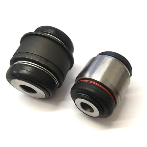Image of L ROVER FOR DISCOVERY 3 & 4 NEW REAR UPPER LOWER KNUCKLE HUB BUSHES X2 (2004-16)
