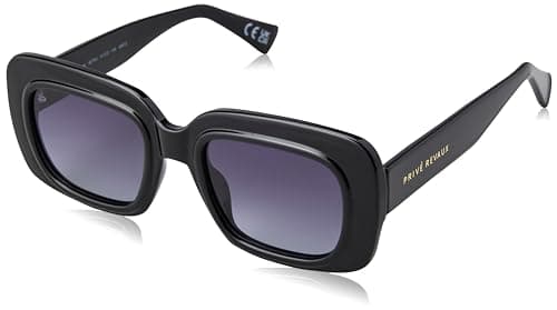 Image of Prive Revaux Unisex Port Miami/S Sunglasses, 807/Wj Black, 51 cm