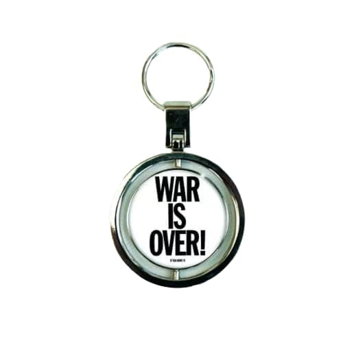 Image of John Lennon War Is Over Spinner Porte-Clés Size One Size