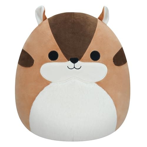 Image of Squishmallows Original 12-Inch - Melzie the Brown Chipmunk - Medium-Sized Ultrasoft Official Plush