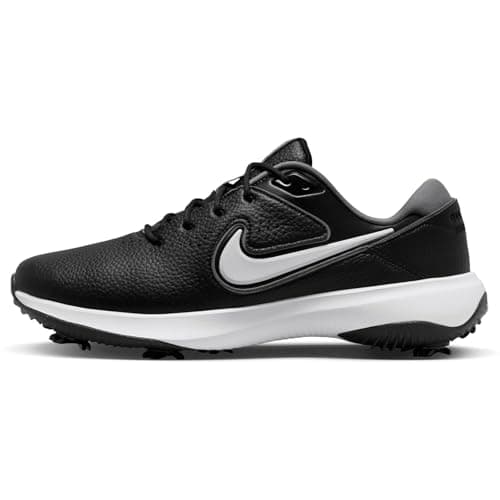 Image of Nike Victory Pro 3 Men's Golf Shoes (Wide) (DX9028-003, Black/Cool Grey/White), Black/White-smoke Grey, 4.5