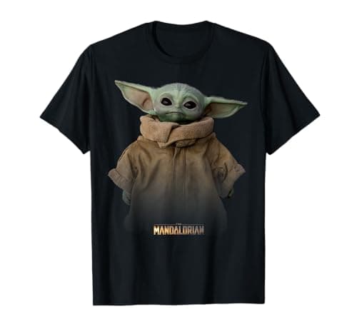 Image of Star Wars The Mandalorian The Child Simple Portrait T-Shirt